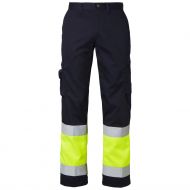 Top Swede 2070 Trousers Navy/Fluorescent Yellow, 1 Piece