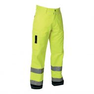Top Swede 2616 Trousers, Fluoresant Yellow/Navy, 1 Piece