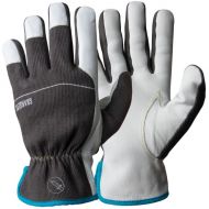 Granberg 113.1024 GOATSKIN Palm Cut and Heat Resistent hansker, hvite/grå, 12 par