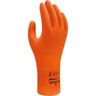 Showa 707HVO EBT Nitril Kjemikaliebestandige hansker, oransje, 1 par