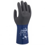 Showa CS710 Nitril kjemikaliebestandige hansker, grå/blå, 1 par