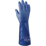 Showa nsk24 nitril kjemisk resistente hansker, blå, 1 par