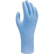 Showa 7502PF Nitril Nitrile Gloves, Blue, 1 Pair