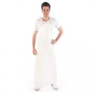 Hygo Star 130cm 300 my Greases Resistant  Apron, White, 5 Piece
