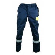 Bulldog 5025 Flame Retardant, Reflective Trousers, Yellow/Blue, 1 Piece