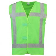 Tricorp Safety Reflective Jacket 453014, Fluor Lime Green, 1 Piece