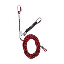 Cresto 1215 Vertical Safety Rope Lanyard, Red, 1 Piece