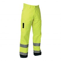Top Swede 2616 Trousers, Fluoresant Yellow/Navy, 1 Piece