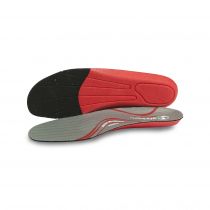 Sixton Modular Fit High Insole, Black/Red, 1 Pair