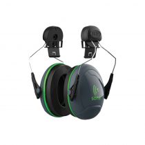 JSP Sonis 1 Helmet Ear Defender, Grey/Green, 1 Piece