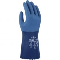 Showa CS720 Chemical Resistant Gloves, Blue, 1 Pair
