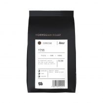 Norwegian Roast Espresso 1799 Whole UTZ, 12x500 g