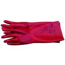 Gedore Blue Line, V 912 9, Electrician's Safety Gloves, Red, Size:9, 1 Piar