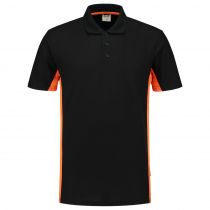Tricorp Workwear Bi-Color Polo 202004, svart/oransje, 1 stk.