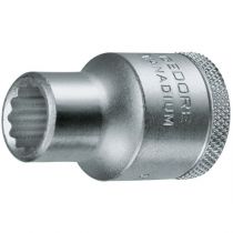 Gedore Blue Line, D 19 36, UD Profile Socket 1/2 inch, 36 mm, 1 Piece
