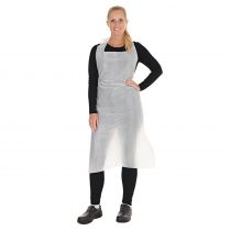 Hygonorm 20 my Length 160cm LDPE Disposable Aprons, White, 1000 Piece