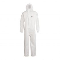 Gloves Pro Worklife Safe 56 Coverall, White, 1 Piece