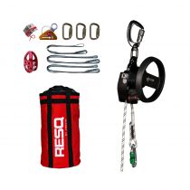 Cresto Pro X Basic Rescue And Evacuation Device With Bag, Red, 10 Pieces