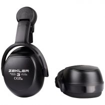 Zekler 403H Hearing Protection for Helmet, Black, 1 Pair