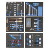 Gedore Blue Line, TS-190, 190-pcs Tool Assortment In Ct-Modules, 1 Set