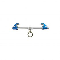 Cresto Removable Beam Anchoring Clamp, Silver/Blue, 1 Piece