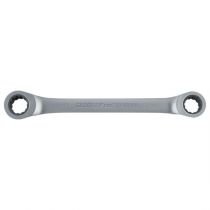 Gedore Red Line, R07401011, Dbl Ring Ratchet Spanner Strght Size 10x11 mm, 1 Piece