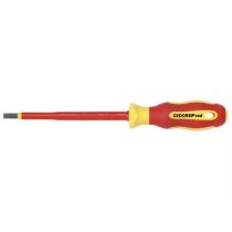 Gedore Red Line, R39102514, Vde-Screwdriver Slotted 2.5x0.4x75 mm, 1 Piece