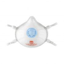 Otto Schachner FFP3-V Dust Filter Face Protective Masks, White, 5 Pieces