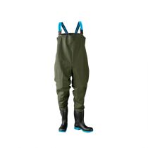 Dolfing Druten Wading Trousers With Safety Boots (S5) P8 Universal Green, 1 Piece
