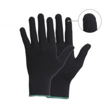 Gloves Pro Simple Mitten Work Gloves, Black, 12 Pairs