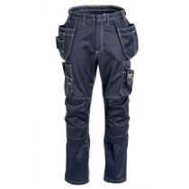 Tranemo 54528803 Flame Retardant Craftsman Trousers, Navy, 1 Piece