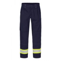 Tranemo 57268894 Flame Retardant Trousers, Yellow/Navy, 1 Piece