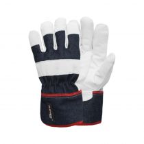 Gloves Pro Economy Work Cold Gloves, Blue/White, 12 Pairs