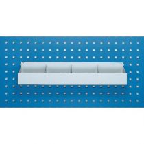 Gedore Blue Line, 1500 H 10-100, Divided Storage Tray, 456x50x100 mm, 1 Piece