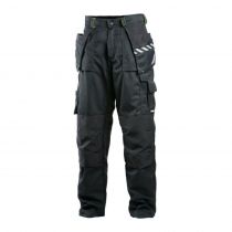 Dimex bukser med hengende lommer, svart, 1 stk