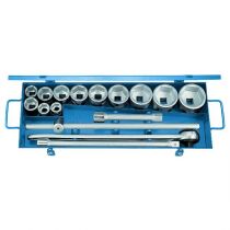 Gedore Blue Line, D 32 FMU-2, 16-pcs Socket Set 3/4 inch, 22-60 mm, 1 Set