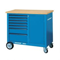 Gedore Blue Line, 1504 0511 S, Mobile Workbench with 7 Drawers and Vice, 1 Piece