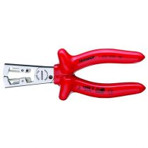 Gedore Blue Line, VDE 8099-160, VDE Stripping Pliers Strip-Fix with Dipped Insulation, 1 Piece