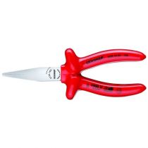 Gedore Blue Line, VDE 8120-160, VDE Flat Nose Pliers with VDE Dipped Insulation, 1 Piece