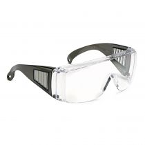 Bolle Safety BL110N10W klar over brillene, klar/svart, 25 stykker