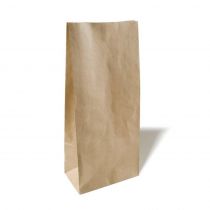 Green Box DRE03330 Kraft Paper 20 x 11 x 44.5 cm Block Bottom Bags, Brown, 400 Pieces