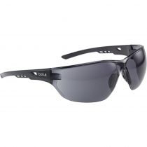 Bolle Safety Nesspsf ness Smoke Lens Platinum Lite Asaf Sikkerhetsbriller, svart, 10 stykker