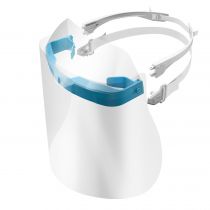 Bolle Safety Pfscurfp02 Face Shield med templer, blå/hvitt, 50 stykke