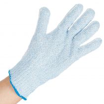 Hygo Star Allfood  Strong Cut Resistant Gloves, Blue, 6 Pieces