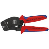 Knipex 975308SB Self-Adjusting Press Pliers For End Sleeves for Front Mating, 1 Piece