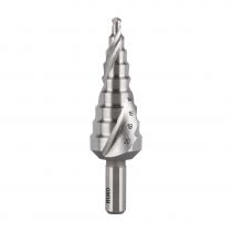 Ruko 101052 Step Drill HSS, Spiral Fluted with Split Point, Size-2, 1 Piece
