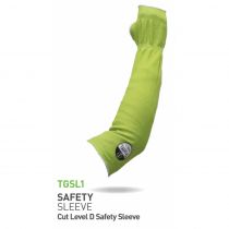 Traffi TGSL1 Cut Resistant Sleeves, Green, 100 Pieces