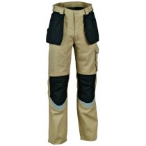 Cofra V064-0-00 Carpenter Trousers, Corda/Nero, 1 Piece
