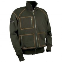 Cofra V104-0-03 Hamburg Fleece Jacket, Fango, 1 Piece