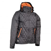 Cofra V358-0-04 Pashino Padded Jacket, Antracite/Arancio, 1 Piece